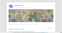Desktop Screenshot of isg-erlangen.de