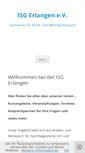 Mobile Screenshot of isg-erlangen.de